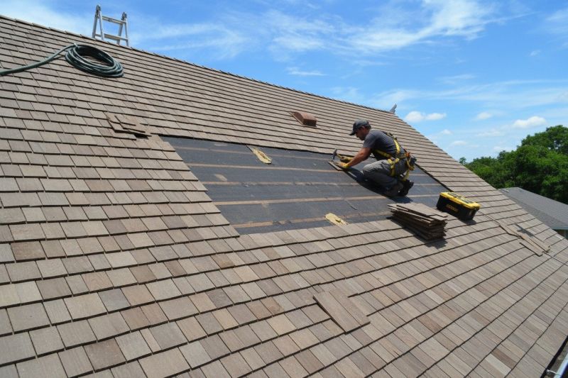Hip Roof Shingle Replacement
